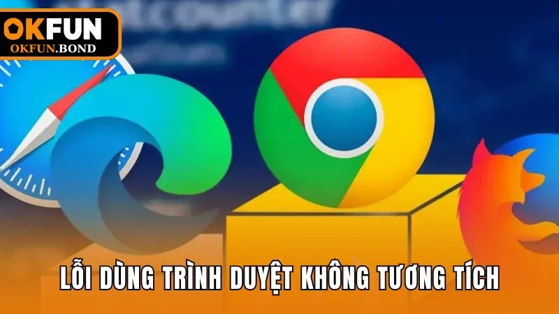 Lỗi dùng trình duyệt không tương tích