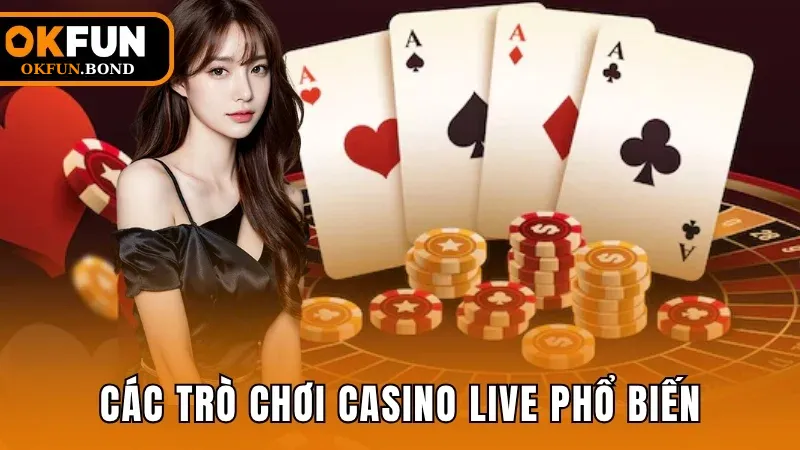 Điểm danh các tựa game cá cược casino live được yêu thích nhất