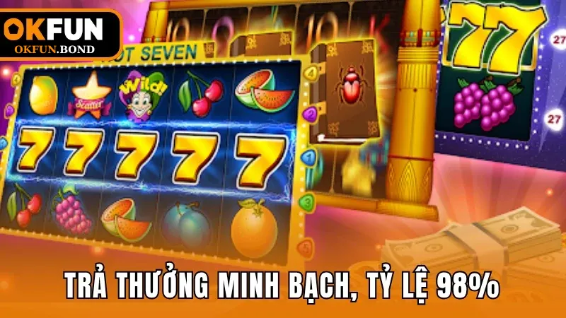 Trả thưởng minh bạch, tỷ lệ cao nhất thị trường